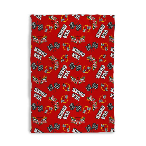 VEA Cheer Long Pile Blanket RED