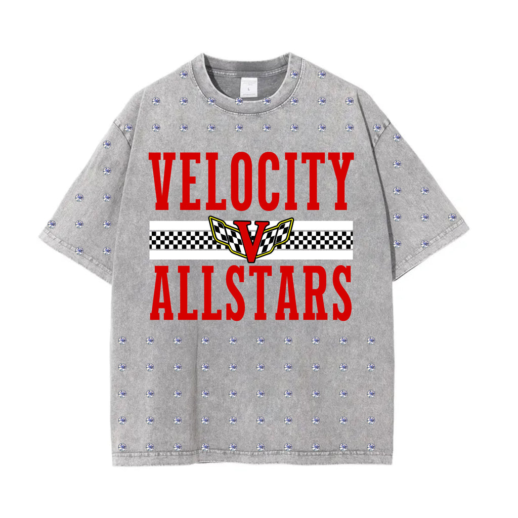 Velocity Rhinestone Tee