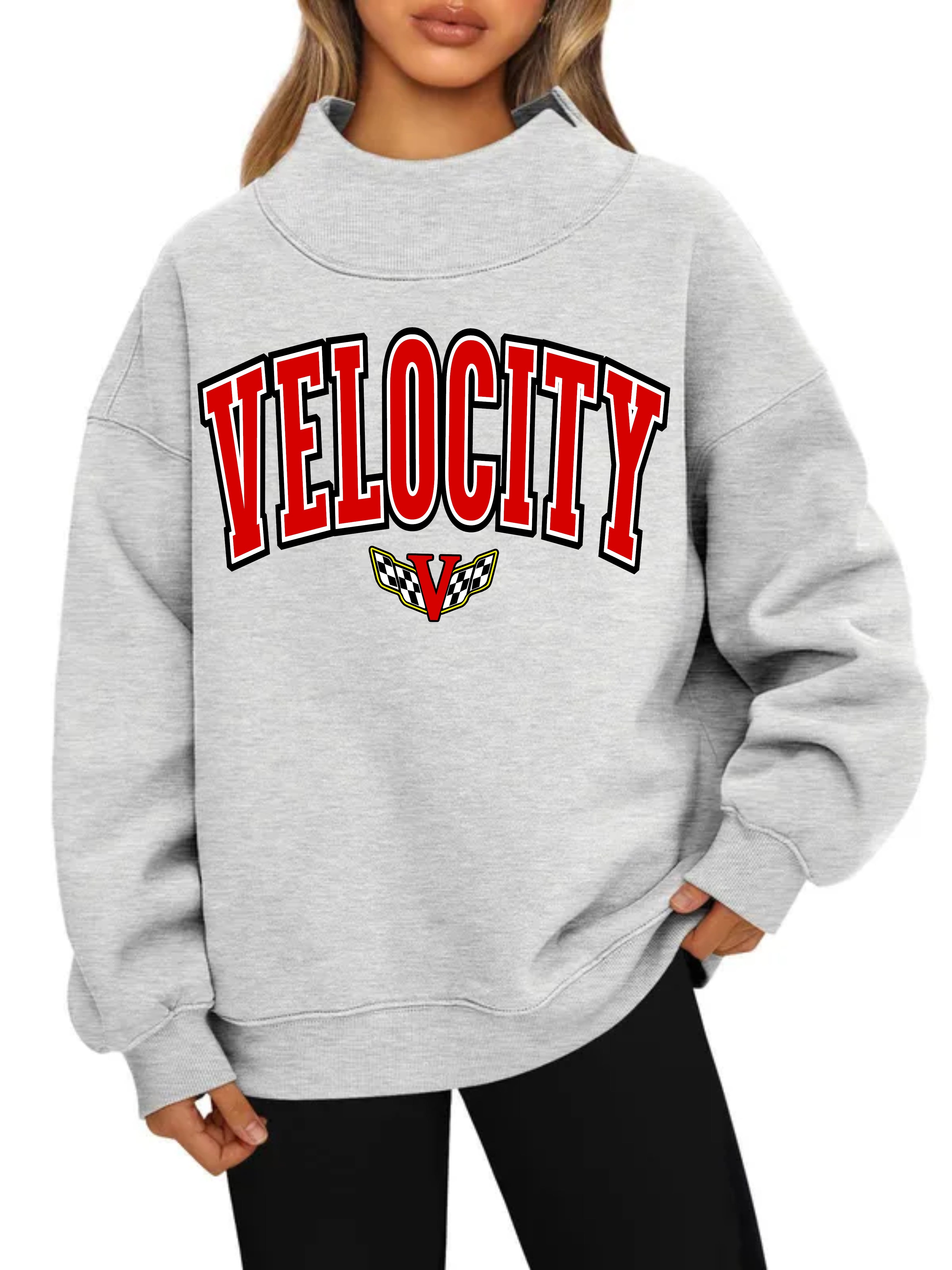 Velocity Mock Neck Sweatshirt