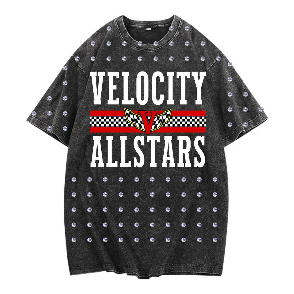 Velocity Rhinestone Tee